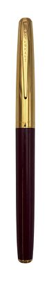 עט נובע תוצרת Waterman, דגם Ligne 60, צרפת, שנות ה-60-70. אורך: 13.5 ס"מ, ציפורן זהב 18K במידה 