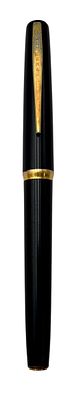 עט נובע תוצרת Waterman, דגם Ligne 60, צרפת, שנות ה-60-70. אורך: 13.3 ס"מ, ציפורן זהב 18K במידה 