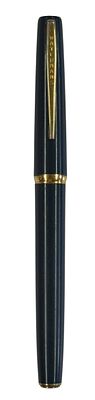 עט נובע תוצרת Waterman, דגם Ligne 60, צרפת, שנות ה-60-70. אורך: 13.4 ס"מ, ציפורן זהב 18K במידה 