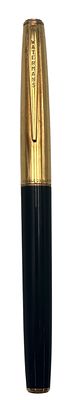 עט נובע תוצרת Waterman, דגם Ligne 60, צרפת, שנות ה-60-70. אורך: 13.4 ס"מ, ציפורן זהב 18K במידה 
