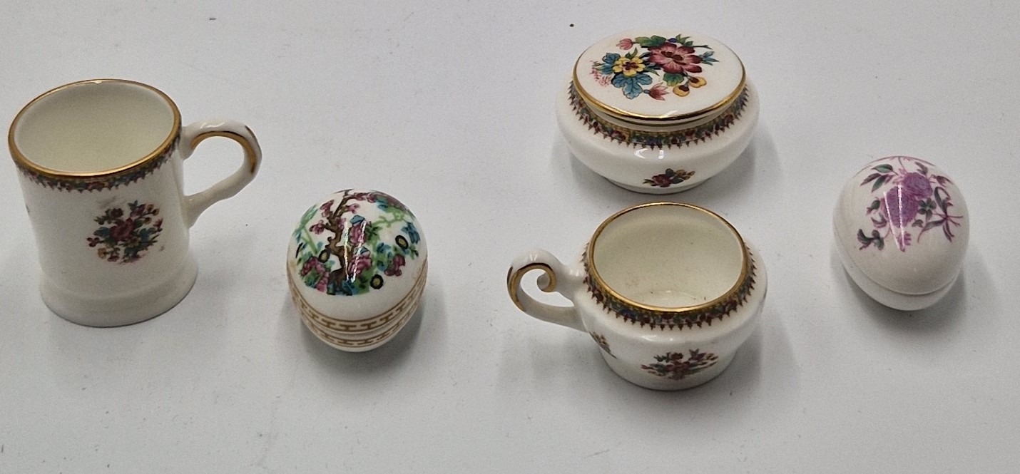 COALPORT CHINA ITEMS (5)