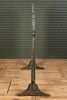 Antique Painted Wood Rotating School Display. A late 19th Century school house display or chalk Image - 2