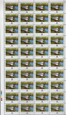 ASM 68429K 4V 2000 Migratory Birds Full Sheets (Setenant)