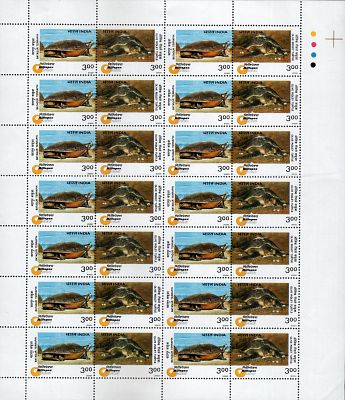ASM 68427K Turtle Setenant Sheet