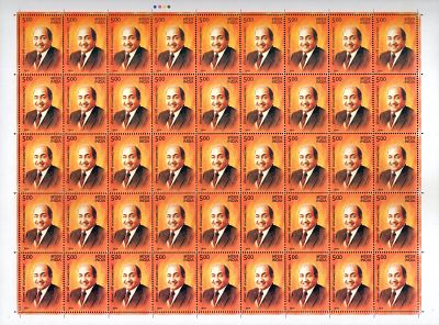 ASM 68438K, 2016 Legendery Singers 10Val Full Sheet