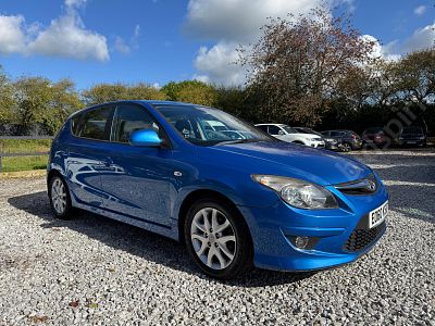 2010/60 REG HYUNDAI I30 COMFORT 1.4 PETROL BLUE MANUAL HATCHBACK *NO VAT*. ACL - 2010/60 REG 