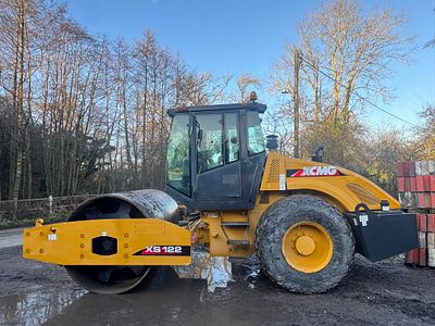 NEW/UNUSED XCMG XS122 SINGLE DRUM VIBRATING ROLLER *PLUS VAT*. DS - NEW/UNUSED XCMG XS122 SINGLE 