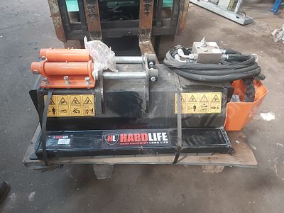 Unused Hardlife EXF800LB Flail Mower, Pipes Are Included, Suitable For Mini Excavator *PLUS 