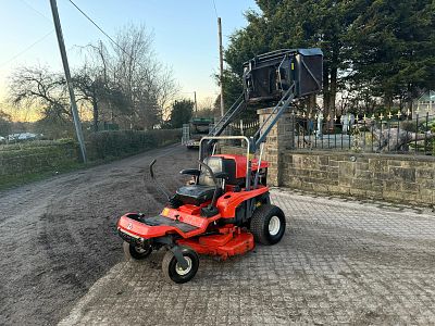 KUBOTA GZD15 DIESEL HIGH TIP ZERO TURN RIDE ON MOWER *PLUS VAT*. JA - KUBOTA GZD15 DIESEL HIGH 