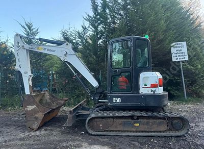 2019 BOBCAT E50 MIDI EXCAVATOR *PLUS VAT*. DS - 2019 BOBCAT E50 MIDI EXCAVATOR *PLUS VAT* 
RUNS 