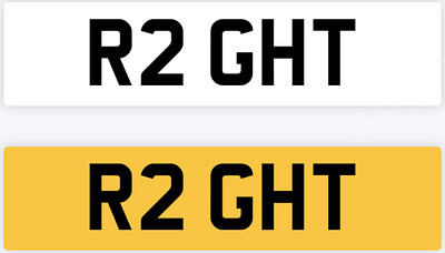 R2 GHT NUMBER PLATE *NO VAT*. NP - R2 GHT NUMBER PLATE *NO VAT* 
BUYER TO PAY DVLA FEE OF &pound;80 