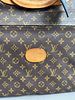 Louis Vuitton Travel Bag & Garment Bag. Louis Vuitton monogram travel bag and a monogram garment Image - 6