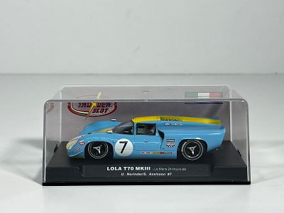Thunder Slot Lola T70 MKIII Le Mans 24h 68 #7. Lola T70 MKIII Le mans 24h 68 U. Norinder/S. 