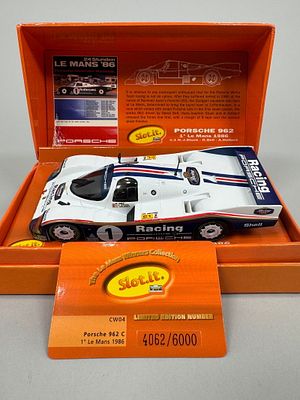 Slot.it Racing Porsche 962C Le Mans 1986 #1. Slot.it Racing Porsche 962C Le Mans 1986 Shell #1 