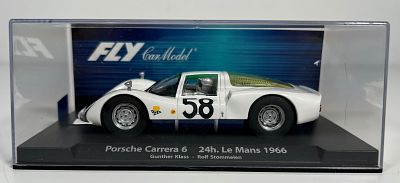 Fly Car Model Porsche Carrera 6 24h. Le Mans 1966 #58. Fly Car Model Porsche Carrera 6 24h. Le 