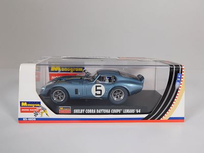 Monogram Shelby Cobra Daytona Coupe LeMans '64 Model Racing #5 1/32 Slot Car. Reference 