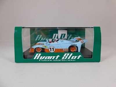 Avant Slot Mirage GR8 #11 Winner Le Mans 1975 Gulf 1/32 Slot Car. Reference #51202, with 