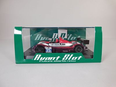 Avant Slot Pescarolo LMP Barcelona 2009 #35 Mazda 1/32 Slot Car. Reference #50213, with original 
