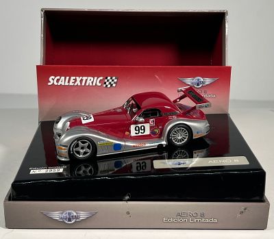 Scalextric Aero 8 Edicion Limitada #99 LiveSpace 1/32 Slot Car, with original case. Condition: 