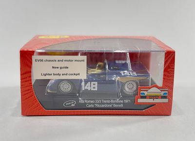 Slot.it Alfa Romeo 33/3 Trento-Bondone 1971 #148 1/32 Slot Car. Reference #CA11d. Dimensions: 