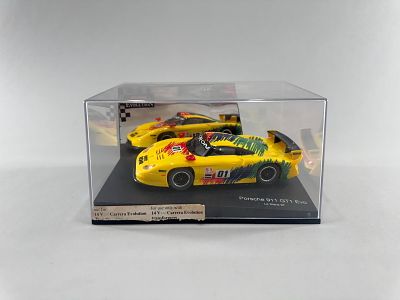 Carrera Evolution Porsche 911 GT1 Evo Le Mans 97 #01 Exon 1/32 Slot Car. Reference #25401. 