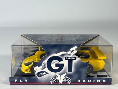 Fly GT Racing 02 Saleen 1/32 Slot Car, with original case. Weight: 8 oz. Condition: 
The slot 