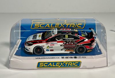 Scalextric VW Passat CC #19 TeamHard.com 1/32 Slot Car. Reference number C4016, with original 