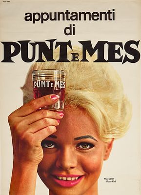 Armando Testa - Appuntamenti di Punt e Mes. 1965 circaOffsetArti Graf. Pirovano 