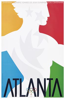 Primo Angeli - Atlanta (Centennial Olympic Games). 1996OffsetFine Art Ltd, St. Louis86X56 cm