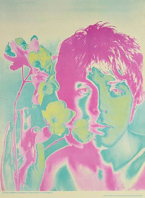 Richard Avedon - Paul McCartney. Anni '80 circaOffset79x57 cm