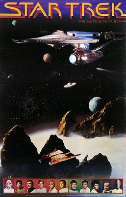 Star Trek 1979 - The Motion Picture. Poster originale raro1979LitografiaImperfezioni87x56 cm
