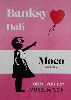 Banksy & Dalì - Moco Museum 2016. 2016-2017 Offset 59x42 cm