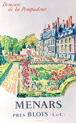 A. Troncais - Menars. Manifesto originaleAnni '70LitografiaTelatoImperfezioniMourlot 