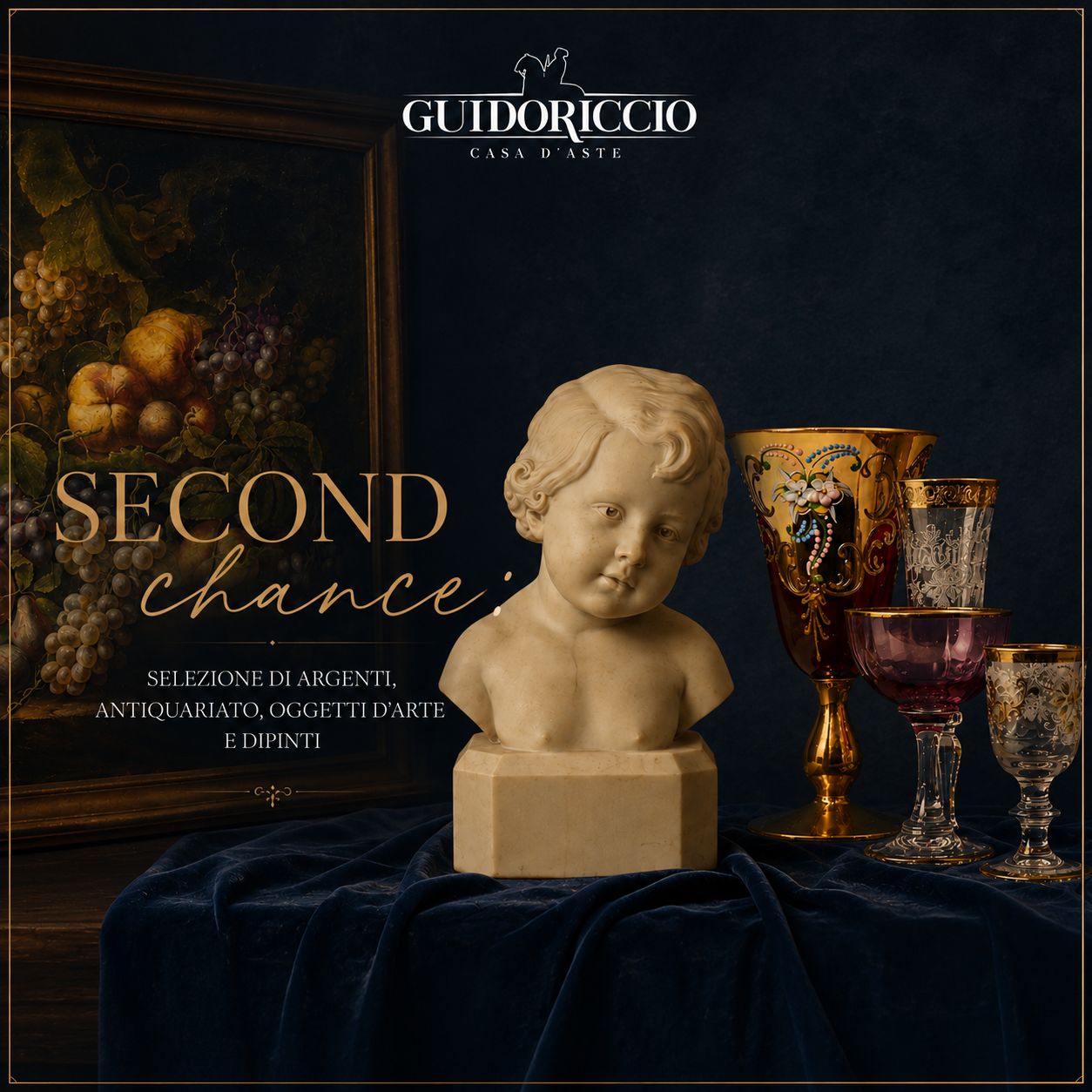 Guidoriccio Auction House | מכירה  2613 | Second chance: selezione di Argenti, Antiquariato, Oggetti d’Arte e Dipinti