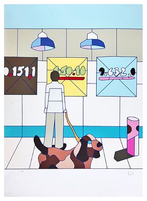 Ugo Nespolo, parte della serie Antologia grafica N°2 - Ugo Nespolo, parte della serie
