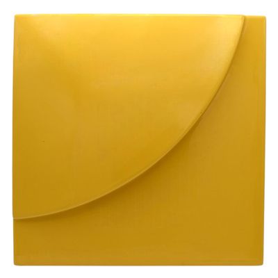 Giuseppe Amadio, Senza titolo - Giuseppe Amadio, Senza titolo scultura in ceramica cm 28,5x28,5x3 