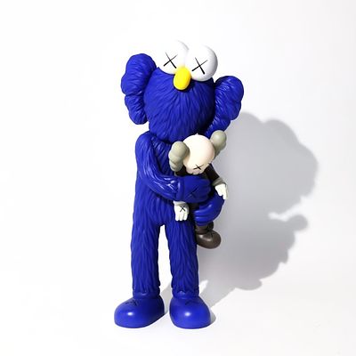 KAWS, Companion Take Blue - KAWS, Companion Take Blue h cm 36 (Original fake) con scatola originale