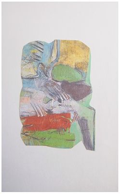 Mino Ceretti, Collage su cartoncino - Mino Ceretti, Collage su cartoncino 1992 stampa incollata su 