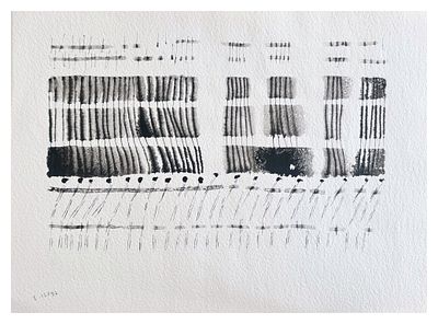 Ernesto Jannini, Composizione - Ernesto Jannini, Composizione 1992 china acquerellata e grafite cm 