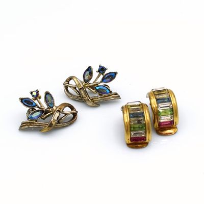 Paio di orecchini a clip, L'Officiel-Coro - Paio di orecchini a clip, L'Officiel-Coro Montatura 