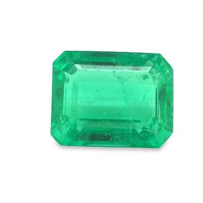 Smeraldo naturale - Smeraldo naturale Taglio ottagonale (Madagascar) 3.89 ct Misure 