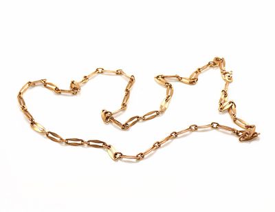 Collana in oro 18 kt - Collana in oro 18 kt Peso 16.5 grammi Lunghezza cm 56.5 Bolli: 750