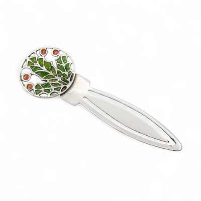 Segnalibro natalizio in argento 800 Bolli: 800, 122AR Peso 9.2 grammi - Segnalibro natalizio in 