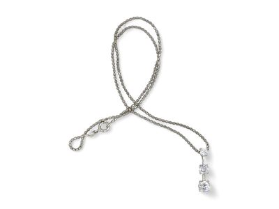 Girocollo in argento 925 con pendente Lunghezza cm 40 gr 4,6 - Girocollo in argento 925 con 