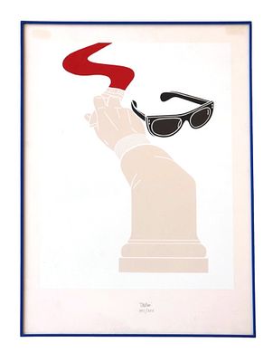 Emilio Tadini, Senza titoloserigrafiacm 70x50, entro corniceesemplare XXI/XXV in basso al 