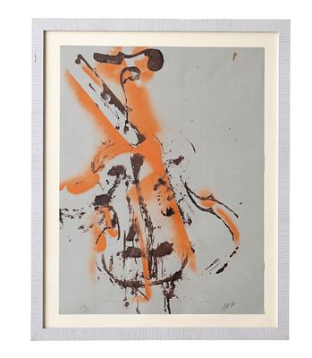 Fernandez Arman, Opus IIserigrafiacm 63x57, entro corniceesemplare 112/125 in basso a 