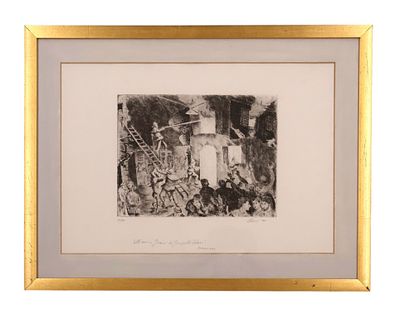 Giampaolo Talani, Senza titolo
1981
acquaforte
cm 45x60, entro cornice
esemplare VI/XX in 