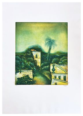 Armando Tantillo, Senza titolo
acquaforte con interventi
cm 67,5x49,5
esemplare 4/100 in 