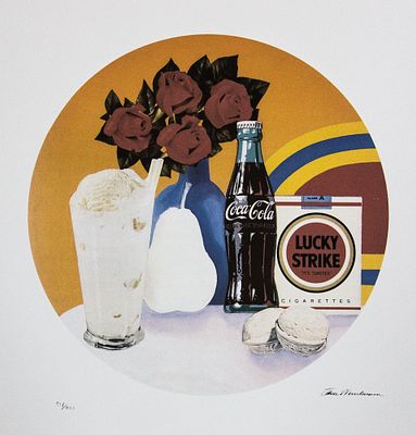 Tom Wesselmann 'Still Life 34'. Tom Wesselmann (after) 'Still Life 34' offset lithography 