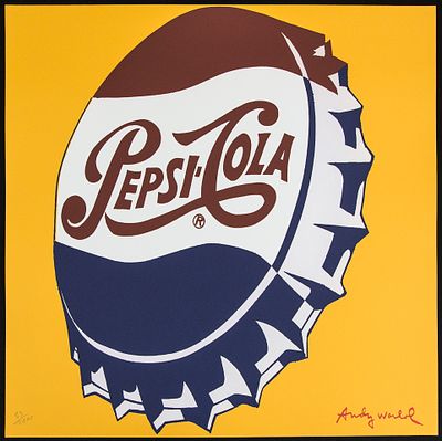 Andy Warhol 'Pepsi-Cola'. Andy Warhol (after) 'Pepsi-Cola' offset lithography, size 60 x 60 cm 
